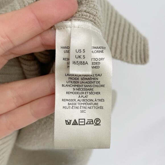 Free People Oversized Chunky Knit Sweater Vest Tank Sleeveless Small Women’s - Picture 4 of 8